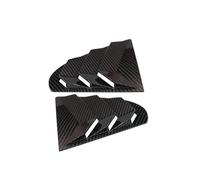 Becquet Latéral Garniture D'aile Pour Lancer Pour EX Pour X Pour EVO 2008-2018 Accessoires De Volet De Persiennes De Fenêtre Latérale Arrière De Voiture(Carbon Look)