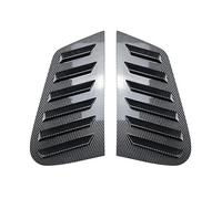 Becquet Latéral Garniture D'aile Pour VW Pour Golf 4 Pour MK4 1997-2006 Volet Persienne Fenêtre Arrière Pare-soleil Couvercle Aveugle Accessoire Extérieur Latéral(Glossy Black)