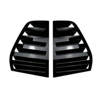 Becquet Latéral Garniture D'aile Pour VW Pour Golf 5 Pour MK5 Portes 2003-2010 Voiture Persienne Arrière Fenêtre Volet Latéral Couverture Garniture Autocollant(Gloss Black)