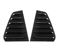 Becquet Latéral Garniture D'aile Pour VW Pour Golf 7 Pour MK4 Pour MK5 Pour MK6 Pour MK7 Pour MK7.5 Pour MK8 Paire Voiture Fenêtre Arrière Obturateur Garniture(Carbon Look)