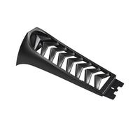 Becquet Latéral Moto Becquet Carénage Mentonnière Radiateur Inférieur Avant Moto pour Softail Breakout pour Street Bob Fat FXBR 2018-2022(Matte Black)