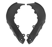 Becquet Latéral Moto pour Aprilia pour RSV4 2021-2024 Phare Avant De Moto sous Le Couvercle Carénage du Becquet Panneau Inférieur Aile(Look de Carbone)
