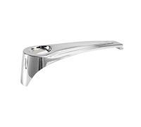 Becquet Latéral Moto pour Road pour Street Electra Glide FLHT FLHTCU 1986-2007 Couvercle De Bouchon Réservoir Panneau Carénage Accessoires Moto(Argent)