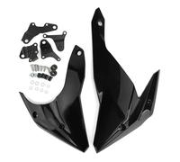 Becquet Latéral Moto pour Z400 2018 2019 2020 2021 2022 2023, Panneau Moteur De Moto, Carter Inférieur, Carénage, Accessoires(Noir Brillant)