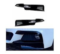 Becquet Lèvre Avant pour BMW F30 F31 F35 3 2012-2018 Lèvre Pare-Chocs Avant Automatique Kit Carrosserie Voiture Séparateur Inférieur Plaque Protection Séparateur(Carbon Look B)