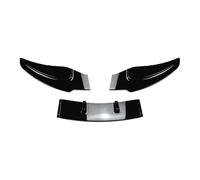 Becquet Lèvre Avant pour BMW Série 1 E81 E82 E87 E88 LCI 118i 120i 125i 2008-2011 Version Standard Voiture Becquet Avant Lame De Lèvre Séparateur Inférieur Garde(Glossy Black)