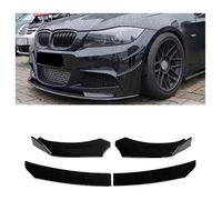 Becquet Lèvre Avant pour BMW Série 3 E90 E91 E92 E93 E60 E61 E46 F30 Lèvre Pare-Chocs Avant Becquet Menton Aspect en Fiber Carbone Diffuseur Avant Normal-B Brillant(ACarbon)