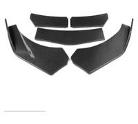 Becquet Lèvre Avant pour BMW Spoiler 4/5 PIÈCES Universel Voiture Avant Lame Pare-Chocs Lèvre Séparateur Canard(5Pcs Carbon Fiber)