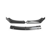 Becquet Lèvre Avant pour Megane 4 2016-2022 Kit De Séparateur Lèvre De Pare-Chocs Avant Voiture Becquet De Menton Diffuseur Anti-Rayures Garniture Barrage(Carbon Look)