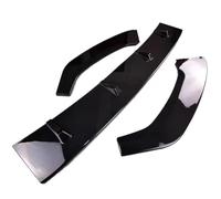 Becquet Lèvre Avant pour VW pour G&olf MK7.5 pour G&olf 7.5 pour GTI pour GTD pour GTE 2017-2020 Spoiler 3 Pièces Lèvre Pare-Chocs Avant Menton Séparateur Canard Couvertures