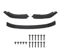 Becquet Lèvres pour VW pour Golf 6 MK6 pour GTI pour GTD 2009-2013 Voiture Avant Pare-Chocs Séparateur Diffuseur Lèvre Protecteur Spoiler Corps Kit(Aspect Fibre de Carbone)
