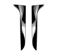 Becquet Lunette Arrière Pour A4 B8 Pour Allroad Pour Avant 2009-2016 2X Voiture Aileron Latéral Arrière Aile Canard Séparateur Plastique Lunette Arrière Côté ABS