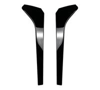 Becquet Lunette Arrière Pour Tiguan Pour Pour MK2 2017 2018 2019 2020 2021 Aileron Latéral De Lunette Arrière Séparateur D'aile Style De Voiture(Glossy black)