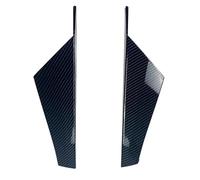 Becquet Lunette Arrière Pour VW Pour Golf 8 Pour MK8 2020-2022 Voiture Extérieur Lunette Arrière Spoiler Aile Latérale Garniture Couverture Décoration Autocollant(Carbon Look)