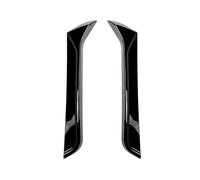 Becquet Lunette Arrière Pour VW Pour T-roc 2017-2024 2 Pièces Garniture Pare-brise Queue D'aile Becquet Latéral Fenêtre Arrière(Glossy Black)