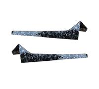 Becquet Lunette Arrière Pour VW Pour Tiguan Pour Line 2017 2018 2019 2020 2021 2022 Aileron Lunette Arrière Voiture Garniture Couverture Latérale Automatique(Forging pattern)