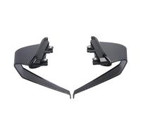Becquet Moto En Fibre Carbone, Kit D'ailes Latérales Aérodynamiques Pour Ducati MONSTER 937Plus /SP /950 2021 - 2023(Carbon fiber black)
