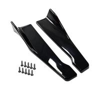 Becquet Pare-chocs Pour A&lfa Pour Romeo 159 Ailerons Pare-chocs Avant Et Arrière Bande D'extension Jupe Latérale Becquet Diffuseur Séparateur Protection Contre Rayures(Noir)