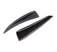 Becquet Pare-Chocs pour Benz pour A W177 A180 A200 A220 A250 A35 A45 pour AMG 2019-2023+ Suspension Pneumatique Amortisseur Pare-Chocs Diffuseur Séparateur Spoiler(Carbon Look)