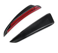 Becquet Pare-Chocs pour Benz pour A W177 A180 A200 A220 A250 A35 A45 pour AMG 2019-2023+ Suspension Pneumatique Amortisseur Pare-Chocs Diffuseur Séparateur Spoiler(Gloss Black)