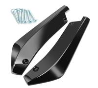 Becquet Séparateur Diffuseur Lèvre Pare-Chocs Arrière Voiture pour Hyundai pour Creta I10 I20 pour Tucson pour Elantra pour Santa Fe 2016-2019(Black)