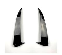Becquet Toit Arrière 2 Pièces 2014-2019 Pour Benz Classe C W205 4 Portes Pour Amg Pare-chocs Arrière Lèvre Becquet Couvercle Ventilation ABS Brillant Noir Fiber Carbone Spoiler ArrièRe ABS(Gloss Black