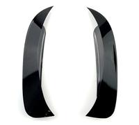 Becquet Toit Arrière 2 Pièces Pour Benz X156 Pour GLA GLA45 Pour AMG GLA220 GLA260 2014-2019 Pare-chocs Arrière Séparateur Canards Becquet Latéral Garniture Couvercle Spoiler ArrièRe ABS(Glossy Black)