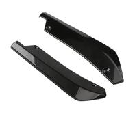 Becquet Toit Paire d'ailes Universelles 445 Mm pour Pare-Chocs Avant Arrière Extension Jupe Latérale Diffuseur Séparateur Protection Contre Les Rayures(Le Noir)