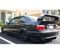 Becquet Toit pour BMW E36 M3 Spoiler 1990 1991 1992-1995 1996 1997 1998 1999 2000 Plastique ABS Non Peint Apprêt Couleur Arrière Coffre Aile Lèvre Spoiler(Carbon Fiber Pattern)