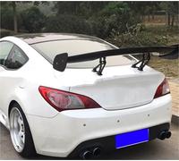 Becquet Toit pour Hyundai pour Tiburon pour Genesis Coupé Style Voiture Matériau en Fibre Carbone Aileron Toit Arrière Aile Coffre Moulure Lèvre Coffre(ABS Unpainted)