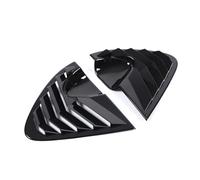 becquet Wing arrière pour Seat pour Leon 2008-2012 2 Pièces Autocollant Décoratif pour Store Arrière Triangulaire Accessoires Automobiles ABS Aileron Arrière Voiture(Piano Black)
