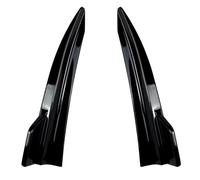 Becquets Arrière 2X pour BMW G20 G28 320i 325i 330i 2020 2021 2022 Pare-Chocs Arrière Lèvre Becquet Séparateur Côté Évent Couvre ABS Aile Arrière(Noir Brillant)