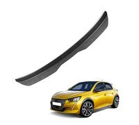 KizmiQ Becquets arrière,ArrièRe Becquet Toit ABS Voiture Lame De Aileron pour Peugeot 208 2012 2013-2017 2018 2019 2020 2021 2022 2023 2024 Tuning hayon Aile Accessoire,B/Carbon Fiber