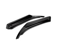 Becquets Arrière Compatible avec Infiniti pour Q50 2014 2015 2016 2017 Séparateur De Becquet Latéral Diffuseur De Pare-Chocs Arrière De Voiture(Glossy Black)