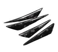 Becquets arrière Convient pour BMW pour M2 E90 E92 pour M3 pour M5 M6 E93 F10 F12 F13 F16 F87 Canard Wing Splitter Spoiler Aileron arrière Voiture(Forged Pattern)