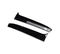 Becquets Arrière Lot de 2 becquets latéraux verticaux pour Lunette arrière Voiture, diffuseur Coffre pour VW pour Golf 7 R pour Variant 2014-2017 Aileron Voiture(Noir Brillant)