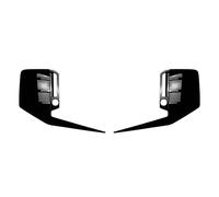 Becquets Arrière pour BMW Série 2 pour M2 G87 2023 + MP Voiture Pare-Chocs Arrière Lèvre Diffuseur Spoiler Séparateur Protecteur Aile Arrière(Noir Brillant)
