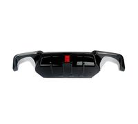 Becquets Arrière Pour BMW Série 5 F10 F11 Sport 2011-2016 Diffuseur Arrière Avec Éclairage LED Aileron Arrière(Glossly Black)