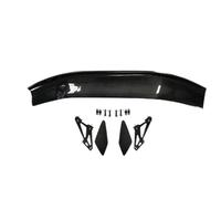 Becquets Arrière pour Chevrolet pour Corvette C7 C8 Véritable Fiber De Carbone GT Style Aileron Arrière Coffre Arrière Becquet Lèvre Guide Aile Lèvre Aile Arrière