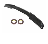 Becquets arrière pour Corvette C6 ZR1 2005 - 2013 Couvercle Coffre Arrière en Plastique ABS Style Étendu, Aileron D'aile Coffre Arrière Voiture en Fiber Carbone Aileron Arrière(Carbon Fiber Pattern)