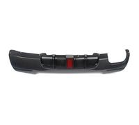 Becquets Arrière Pour E92 Pour E93 2008 2009-2013 Lèvre Diffuseur Pare-chocs Arrière Avec Feu Stop LED Protecteur Séparateur Diffuseur Arrière Aileron Arrière Voiture(Carbon Fiber Look)