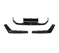 Becquets Arrière Pour F80 Pour M3 Pour F82 Pour M4 2015-2020 Diffuseur Lèvre Pare-chocs Arrière Voiture Protecteur Séparateur Spoiler Aileron Arrière Voiture(Glossy Black)