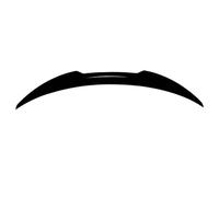 Becquets Arrière Pour La Série 3 Pour E90 2005-2012 Pour La Décoration Modification Extérieure Becquet D'aile Fixe Supérieure Queue Style Lame M4 Aileron Arrière Voiture(Gloss Black)