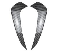 Becquets Arrière pour Mercedes pour Benz GLC Coupé C254 GLC260 300 2023 2024 Séparateur De Pare-Chocs Arrière Becquet Couvercle D'aération Aile Arrière(Look de Carbone)
