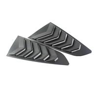 Becquets Arrière Pour Mustang 2015-2020 Voiture Persienne Arrière Fenêtre Volet Latéral Garniture Autocollant Évent Scoop Voiture Spoiler Arrière Coffre Spoiler(B)