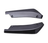 Becquets Arrière Pour S3 S4 RS3 RS4 Pour A3 Pour A4 Diffuseur Pare-chocs Arrière Voiture Canard Wrap Spoiler Aileron Arrière(Noir)
