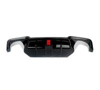 Becquets Arrière Pour Série 5 Pour Pare-chocs F10 10-16 Diffuseur Arrière Aspect Carbone Avec Accessoires Décoration Lumière LED Aileron Arrière Voiture(Glossly Black)