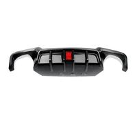 Becquets Arrière Pour Série 5 Pour Pare-chocs F10 10-16 Diffuseur Arrière Aspect Carbone Avec Accessoires Décoration Lumière LED Aileron Arrière Voiture(Carbon Fiber look)