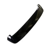 QILINGS Becquets Arrière pour VW pour Golf 4 IV MK4 Standard Et R32 1998 - 2004 Becquet De Pare-Brise Arrière Gris Non Peint en ABS Aileron Arrière Voiture(Glossy Black)