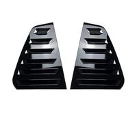Becquets arrière pour VW pour Golf 6 Mk6 2008 2009 2010 2011 2012 Accessoires Couverture Volet Lunette Arrière Aileron Voiture(Noir)